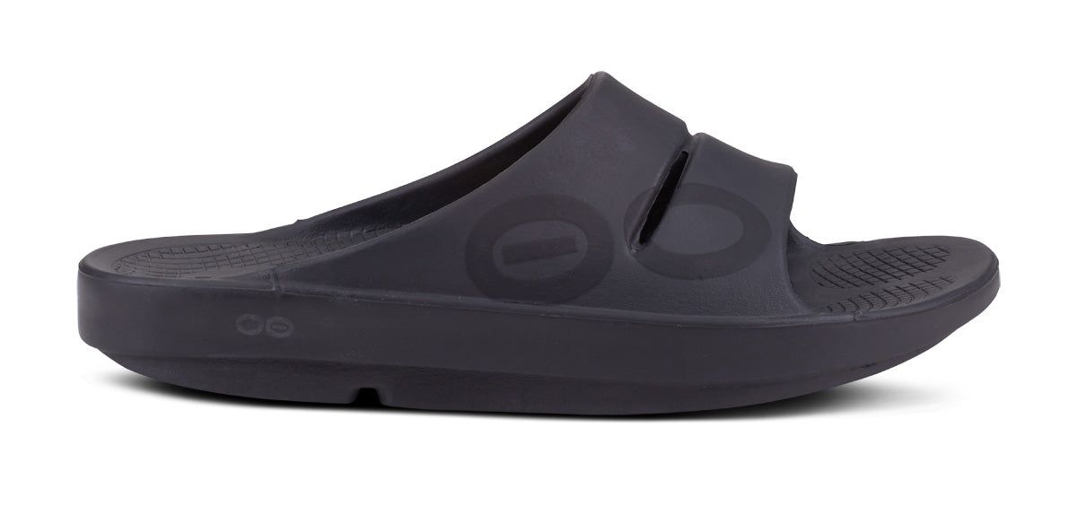 Oofos OOahh Sport Slide Sandal Sandalen Dames Zwart | EU2649053