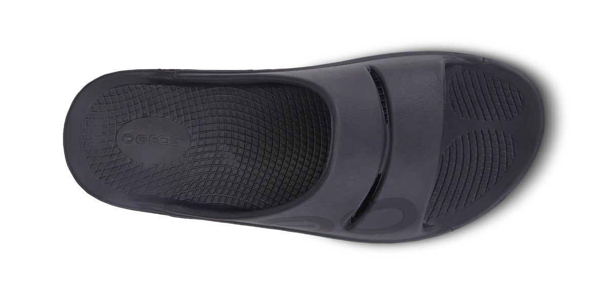 Oofos OOahh Sport Slide Sandal Sandalen Dames Zwart | EU2649053