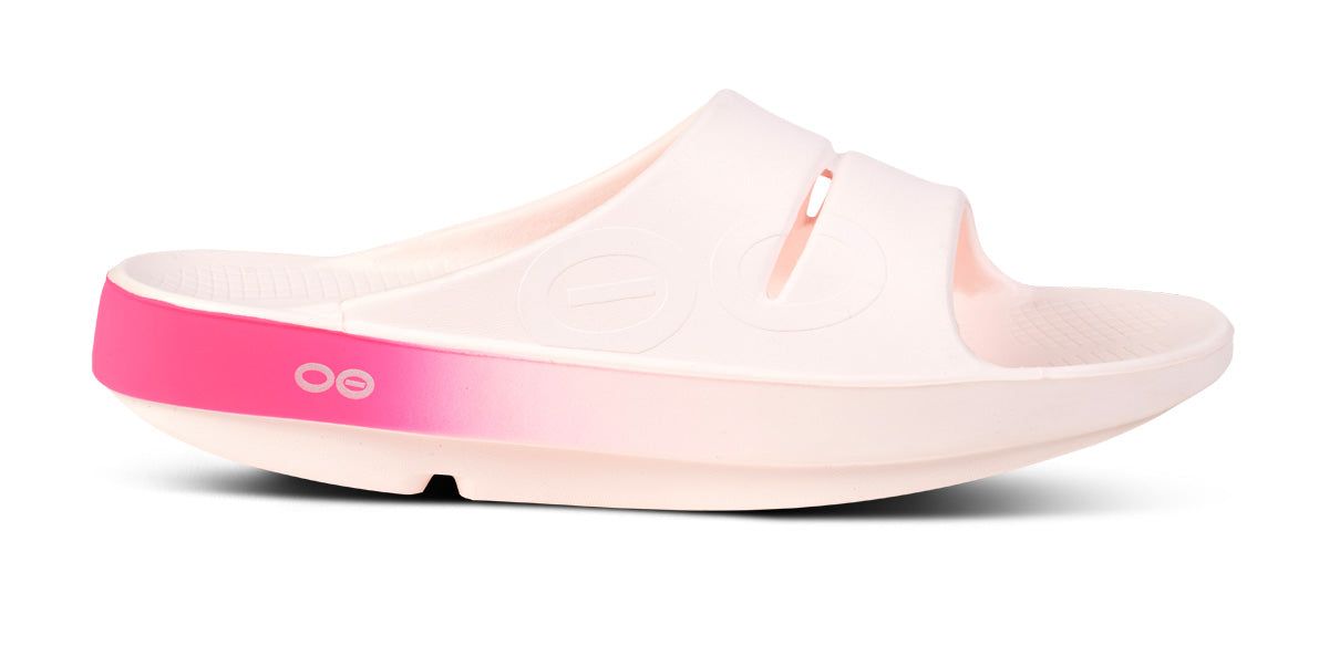 Oofos OOahh Sport Slide Sandal Sandalen Dames Roze Roze | TW4295683