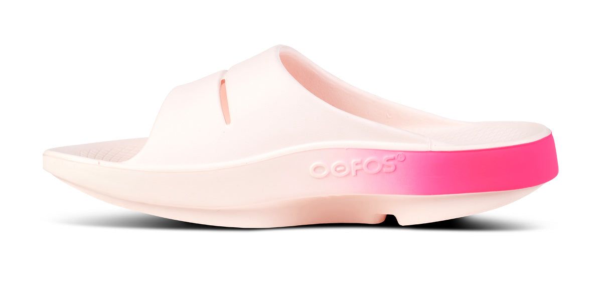 Oofos OOahh Sport Slide Sandal Sandalen Dames Roze Roze | TW4295683