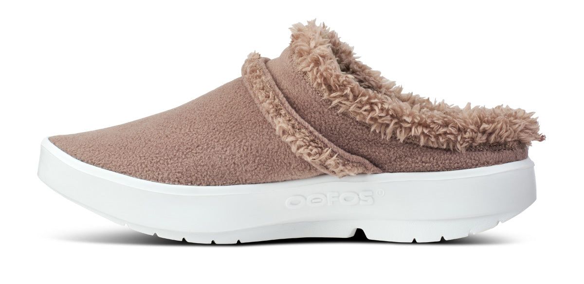 Oofos OOcoozie Mule Shoe Pantoffels Dames Chocola | UI0438276