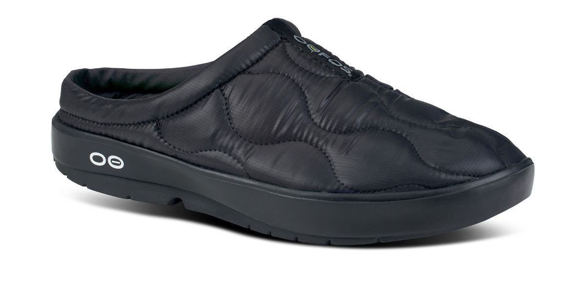 Oofos OOcoozie Thermo Mule Pantoffels Heren Zwart | XH2190437