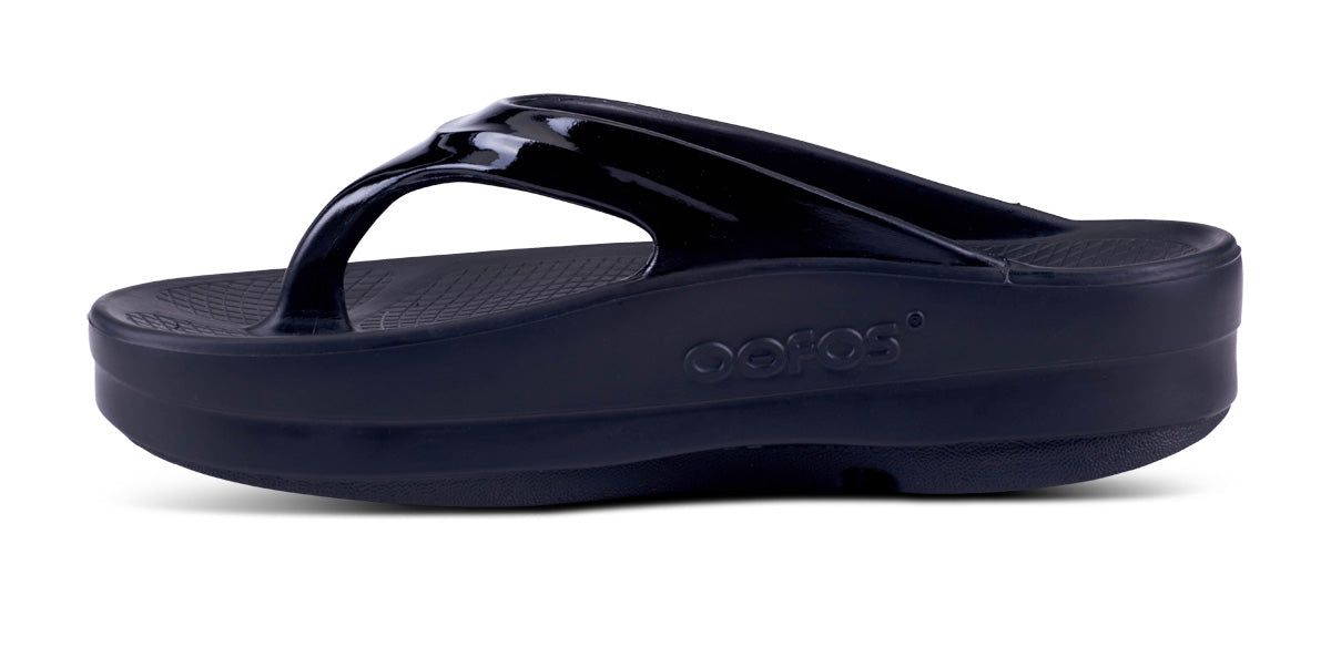 Oofos OOmega OOlala Sandal Sandalen Dames Zwart | QX1697852