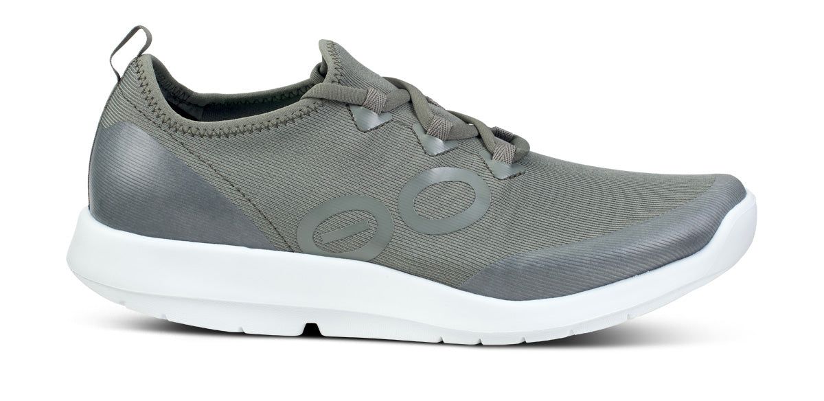 Oofos OOmg Sport LS Low Shoe Schoenen Heren Wit Olijfgroen | GT4835026