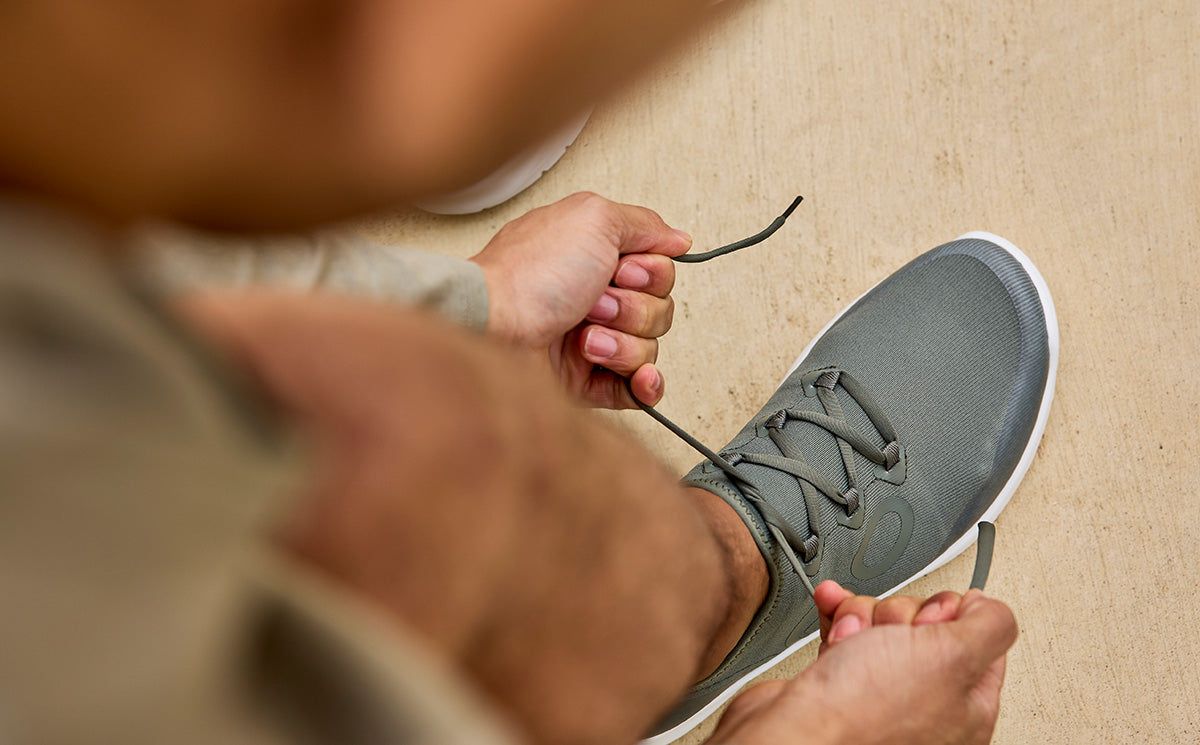 Oofos OOmg Sport LS Low Shoe Schoenen Heren Wit Olijfgroen | GT4835026