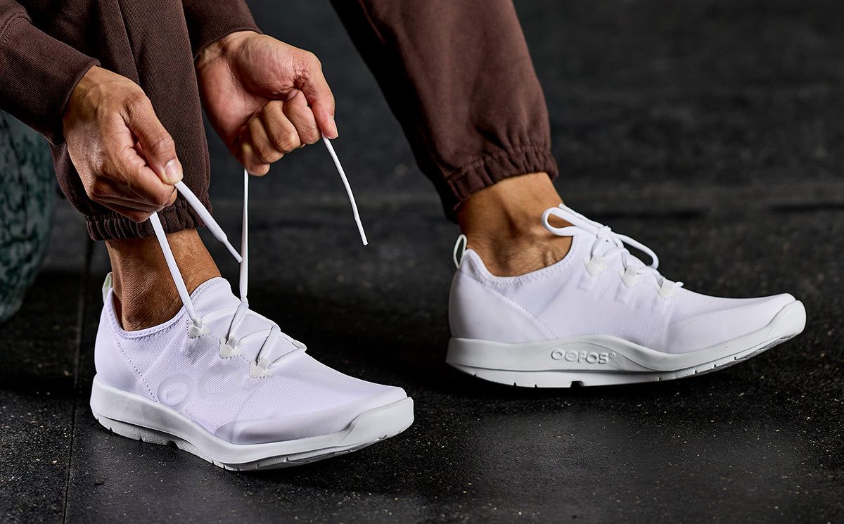 Oofos OOmg Sport LS Low Shoe Schoenen Heren Wit | OD4127659