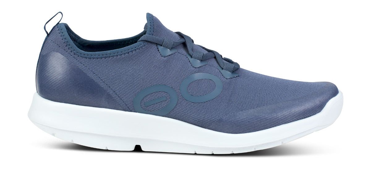 Oofos OOmg Sport LS Low Shoe Schoenen Heren Wit Blauw | LX5284139