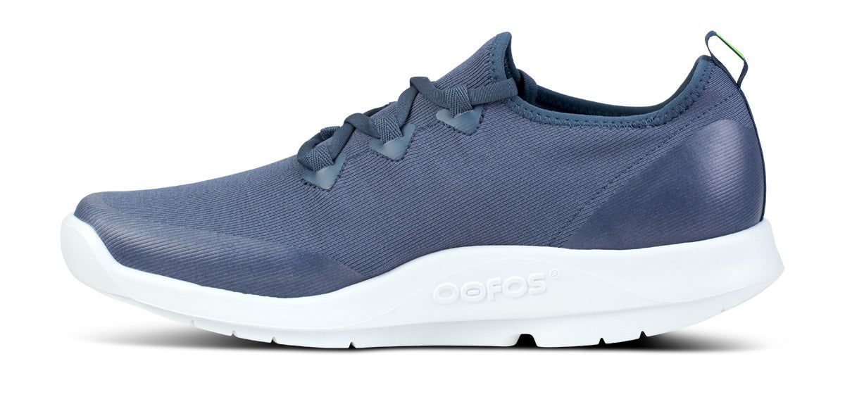 Oofos OOmg Sport LS Low Shoe Schoenen Heren Wit Blauw | LX5284139