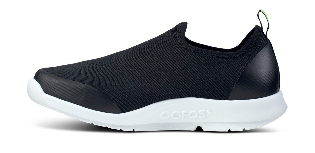Oofos OOmg Sport Low Shoe Schoenen Dames Wit Zwart | WK6812534